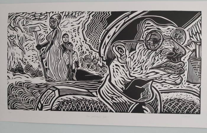 The Polished Hoe (910mmx450mm)